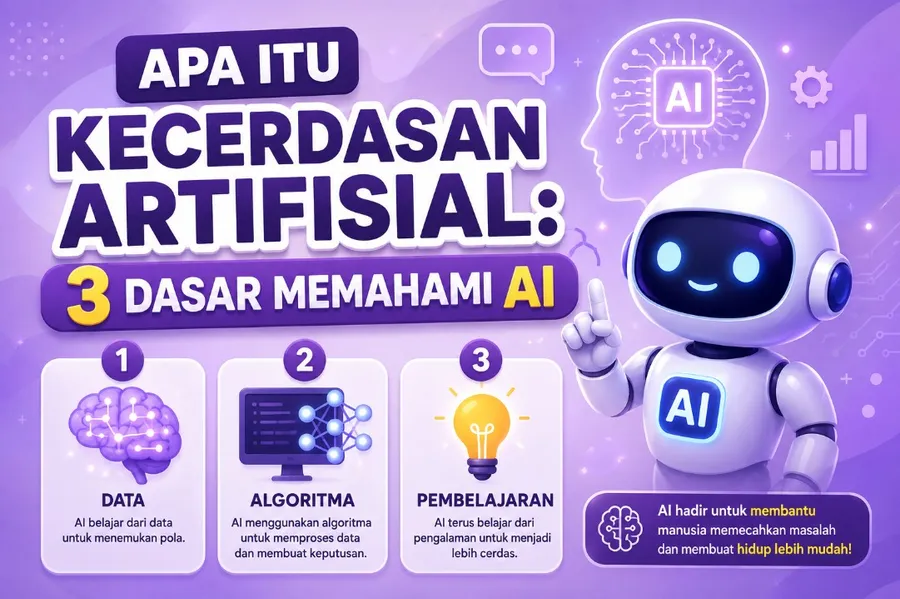 Apa Itu Kecerdasan Artifisial: 3 Dasar Memahami AI