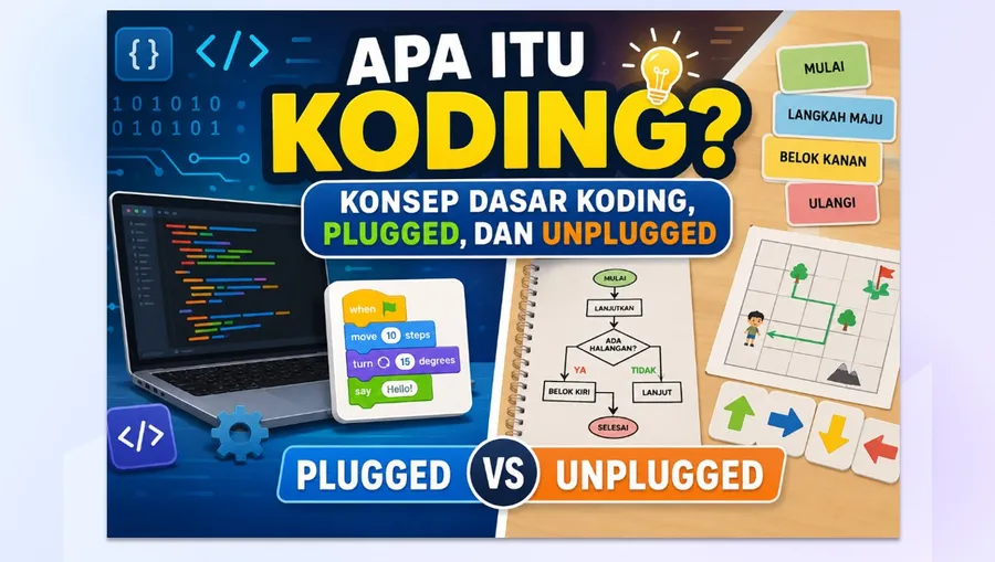 Apa Itu Koding: Perbedaan Plugged & Unplugged