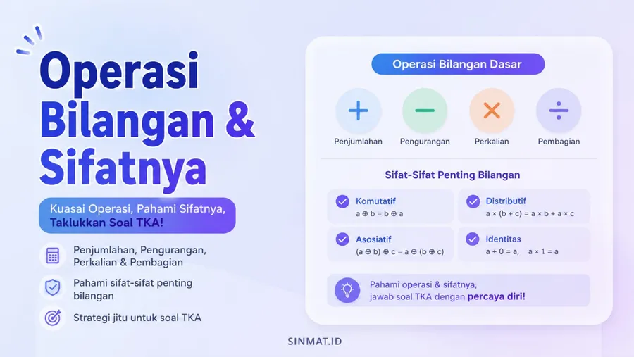 Mudah Banget! Trik Cepat Operasi Bilangan & Sifatnya dalam 5 Menit