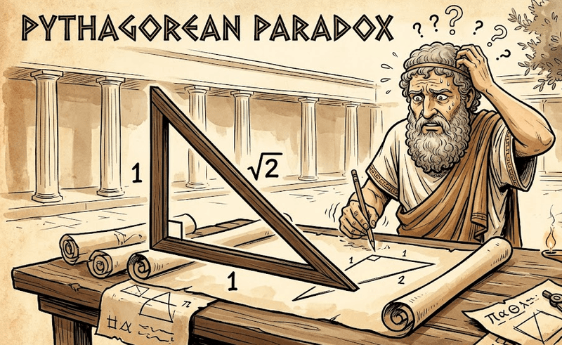 Gambar Ilustrasi Pythagoras Yunani